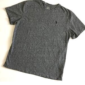 POLO R. Lauren Charcoal‎ Grey/Black T-Shirt Size Medium